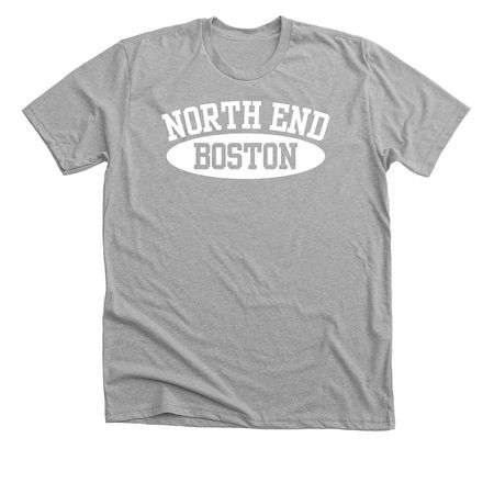 North End Pride, a Athletic Heather Premium Unisex Tee
