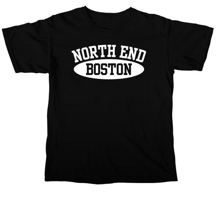 North End Pride, a Black Comfort Colors Unisex Tee