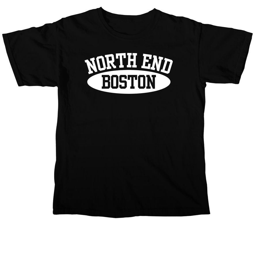 North End Pride, a Black Comfort Colors Unisex Tee