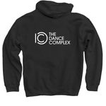 DANCE at The DC, a Black Pullover Hoodie (back-view)