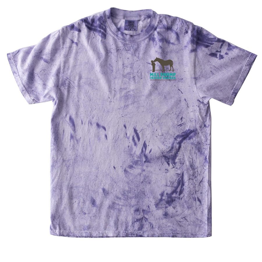 Comfort Colors T-shirts - Mill Swamp Indian Horses, a Amethyst Comfort Colors Colorblast Tee