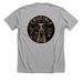 Crucible working dog club&nbsp;, a Athletic Heather Premium Unisex Tee (back-view)