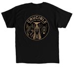 Crucible working dog club&nbsp;, a Black Classic Unisex Tee (back-view)