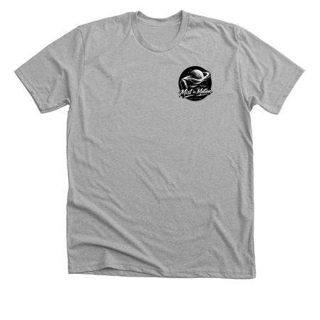 Mist in Motion&nbsp;, a Athletic Heather Premium Unisex Tee