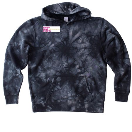 60th Anniversary - Youth & Adult, a Black Youth Tie Dye Pullover Hoodie