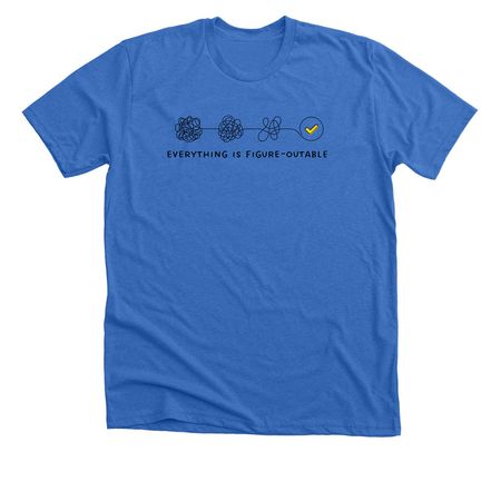 We Got This, a Heather True Royal Premium Unisex Tee