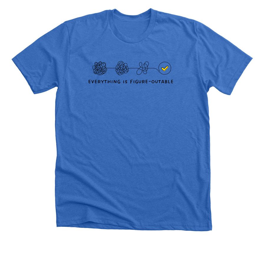 We Got This, a Heather True Royal Premium Unisex Tee