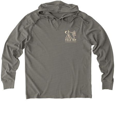 No Hard Feelings Tees + Sweats, a Driftwood Grey Allmade Organic Cotton Mineral Dye Hoodie Tee