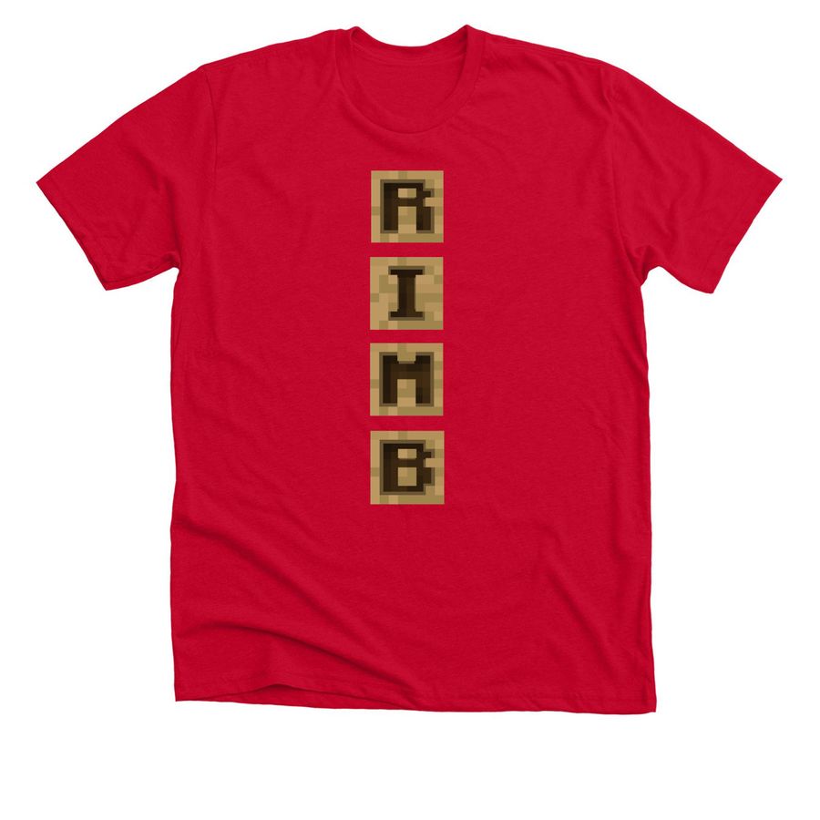 RIMB RED EXPANSION PACK, a Solid Red Blend Premium Unisex Tee