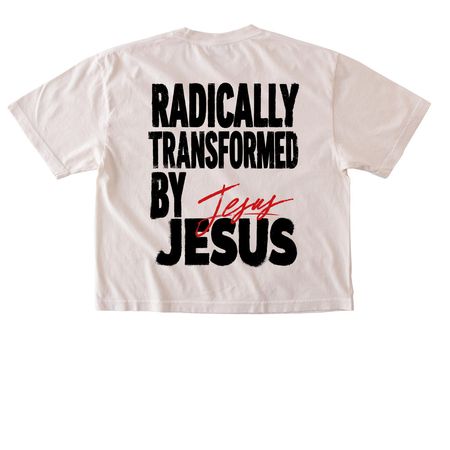 TRANSFORMED&nbsp;, a Ivory Comfort Colors Boxy Tee (back-view)