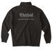 Foundation Endowment Fundraiser, a Black Midweight Quarter Zip Pullover (back-view)