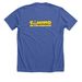 2026 Saint Junipero Serra Walking Pilgrimage&nbsp;, a Solid True Royal Premium Unisex Tee (back-view)