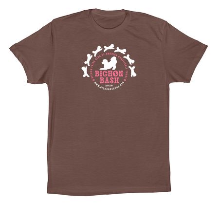 BFCACT Bichon Bash 2026 - pink, a Cocoa Premium Cotton Tee