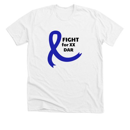Fight for DAR, a Solid White Blend Premium Unisex Tee