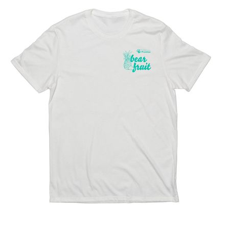 Bear Fruit Campaign Tee, a Fairly White Allmade Eco Triblend Unisex Tee