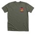 Brave Like Lucy ? No More Flippin' Chemo, a Heather Military Green Premium Unisex Tee