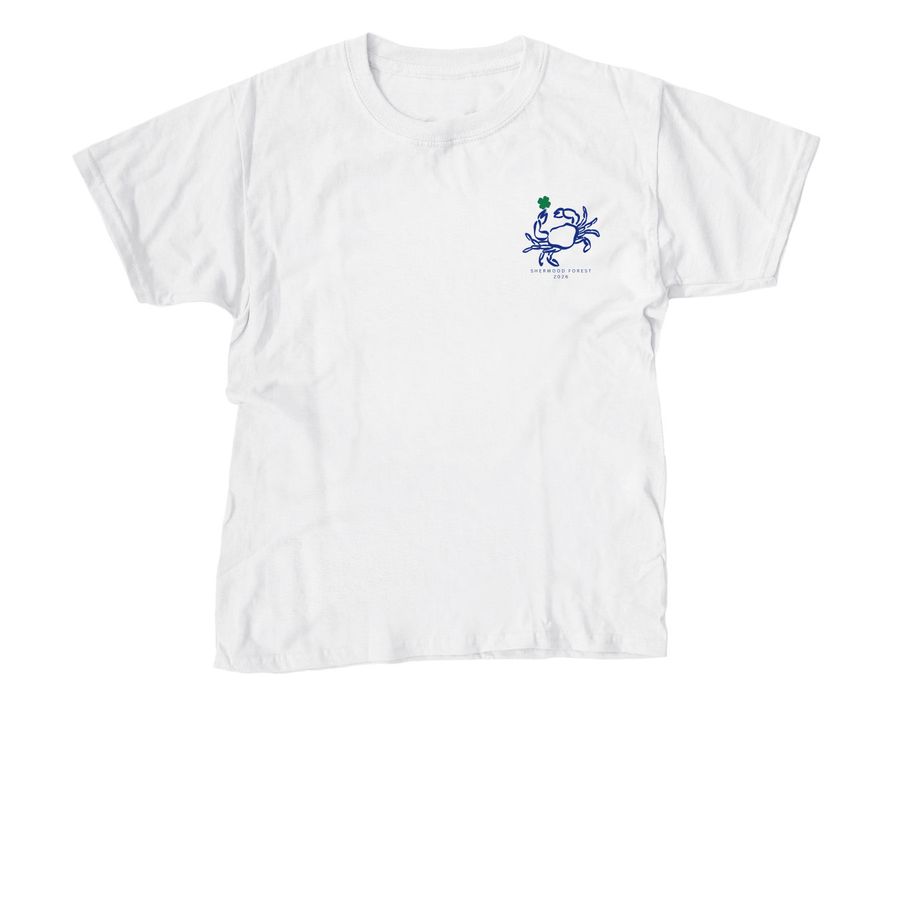 Crabby Cousins Youth, a White Youth Unisex Tee