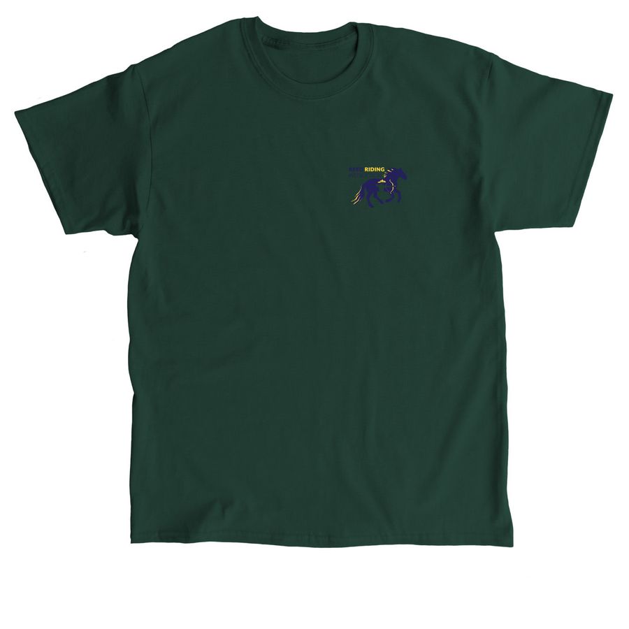 Reed Riding Instruction-Slogan, a Forest Green Classic Unisex Tee