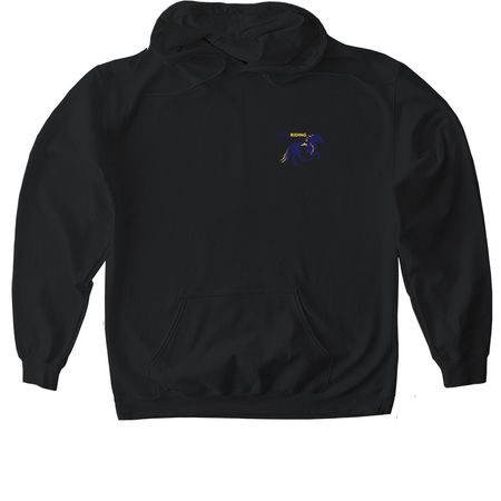 Reed Riding Instruction-Slogan, a Black Gildan Softstyle Pullover Hoodie