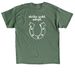 WCHS&nbsp;Saint Patrick's Day, a Military Green Classic Unisex Tee (back-view)