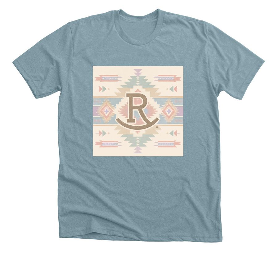 Cloud Brand &nbsp;, a Heather Blue Lagoon Premium Unisex Tee