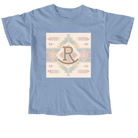 Cloud Brand &nbsp;, a Washed Denim Comfort Colors Youth Tee