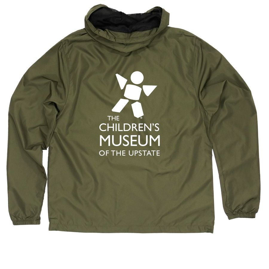 TCMU Jacket, a Army Quarter-Zip Windbreaker (back-view)
