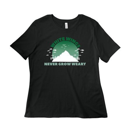 White Wings, a Vintage Black Women?s Relaxed Cotton Tee