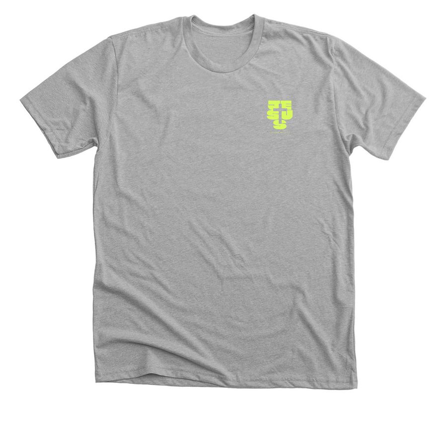 JESUS, a Athletic Heather Premium Unisex Tee