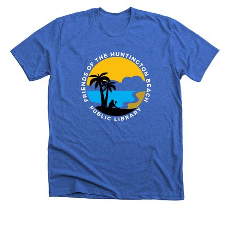 FOTL Summer Tees, a Heather True Royal Premium Unisex Tee