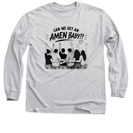Adult, a Sport Grey Classic Long Sleeve Tee