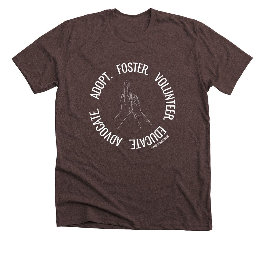 405 Animal Rescue, a Heather Brown Premium Unisex Tee