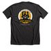 G1 PT Shirts, a Dark Grey Heather Premium Unisex Tee (back-view)