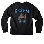 Camp Kesem Summit Merch&nbsp;, a Black Unisex Heavyweight Long Sleeve Tee (back-view)