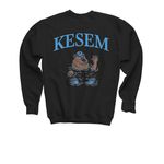 Camp Kesem Summit Merch&nbsp;, a Black Youth Crewneck Sweatshirt (back-view)