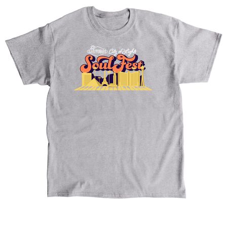 Orange + Light&nbsp;&nbsp;, a Sport Grey Classic Unisex Tee