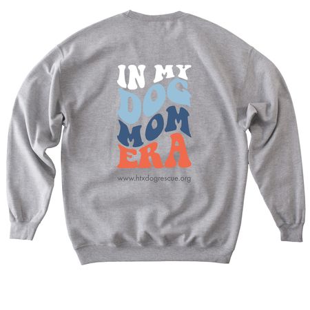 In My Dog Mom Era Shirt, a Sport Grey Softstyle Crewneck Sweatshirt