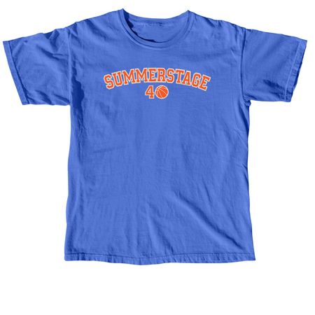 SummerStage NY Inspired T-Shirt, a Flo Blue Comfort Colors Unisex Tee