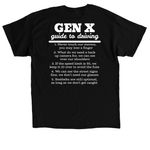SKPcars Gen X guide, a Black Classic Unisex Tee (back-view)