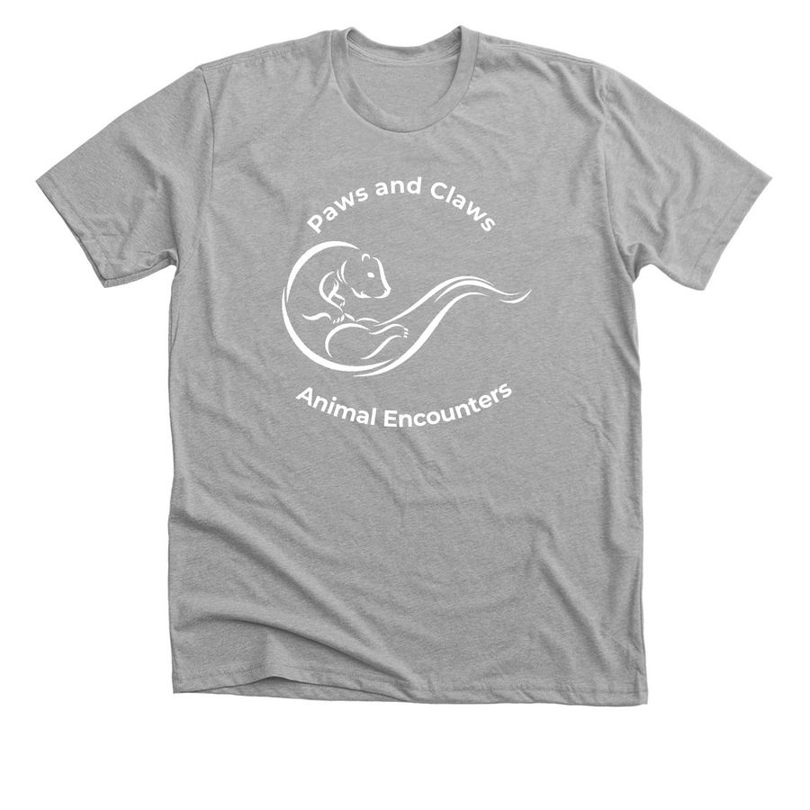 Swimming Otter, a Athletic Heather Premium Unisex Tee