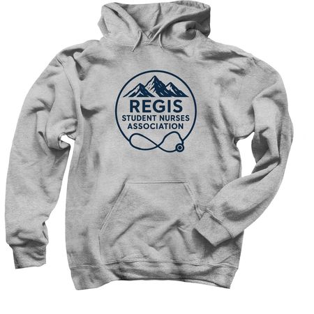 RSNA Logo, a Sport Grey Pullover Hoodie