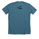 Truthsgiving through Movement, a Heather Deep Teal Premium Unisex Tee (back-view)