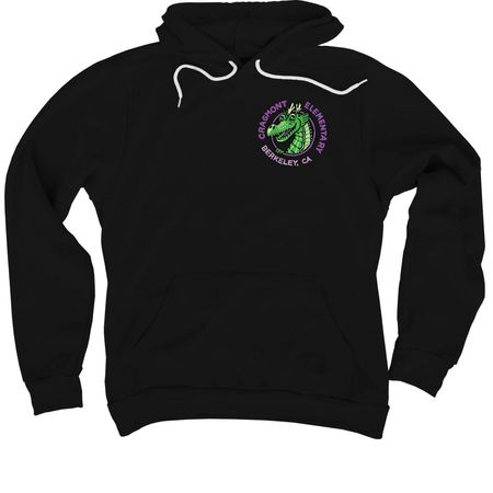 Adult Sizes Dragon Gear, a Black Premium Pullover Hoodie
