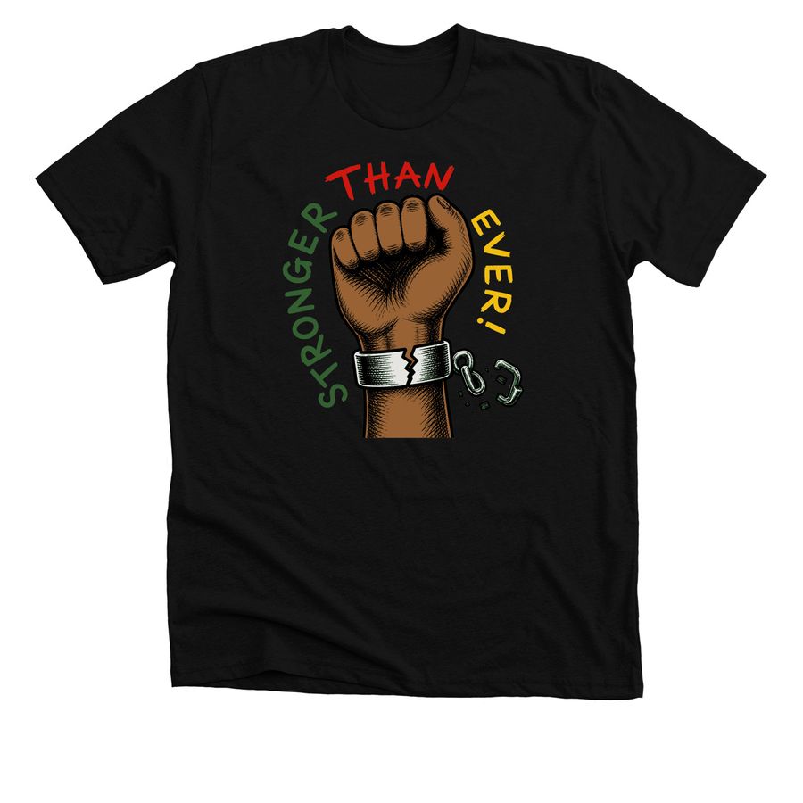 Official Kenosha Juneteenth Shirt Fundraiser, a Solid Black Blend Premium Unisex Tee