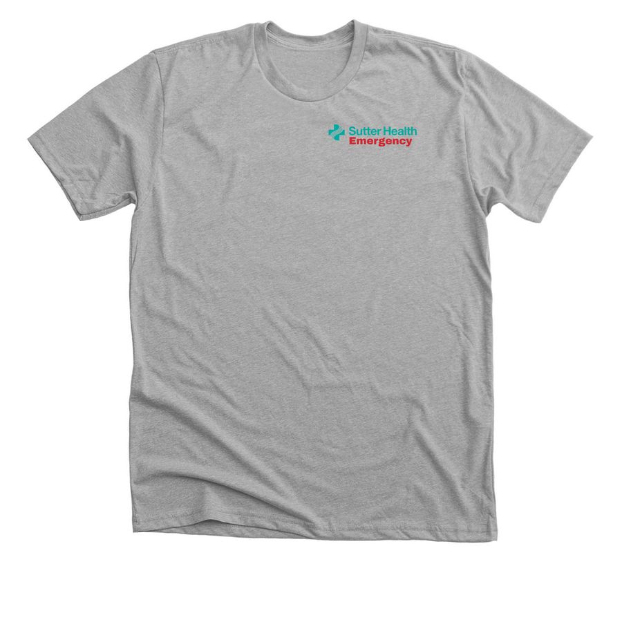 ER shirt, a Athletic Heather Premium Unisex Tee