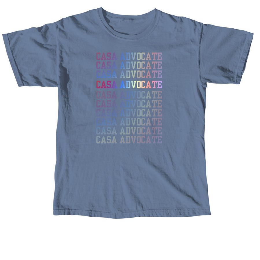CASA LA Advocate Apparel, a Blue Jean Comfort Colors Unisex Tee