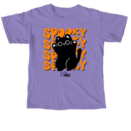 Spooky Spooky!, a Violet Comfort Colors Unisex Tee