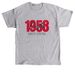 1958 Eagles Spirit Wear, a Sport Grey Classic Unisex Tee