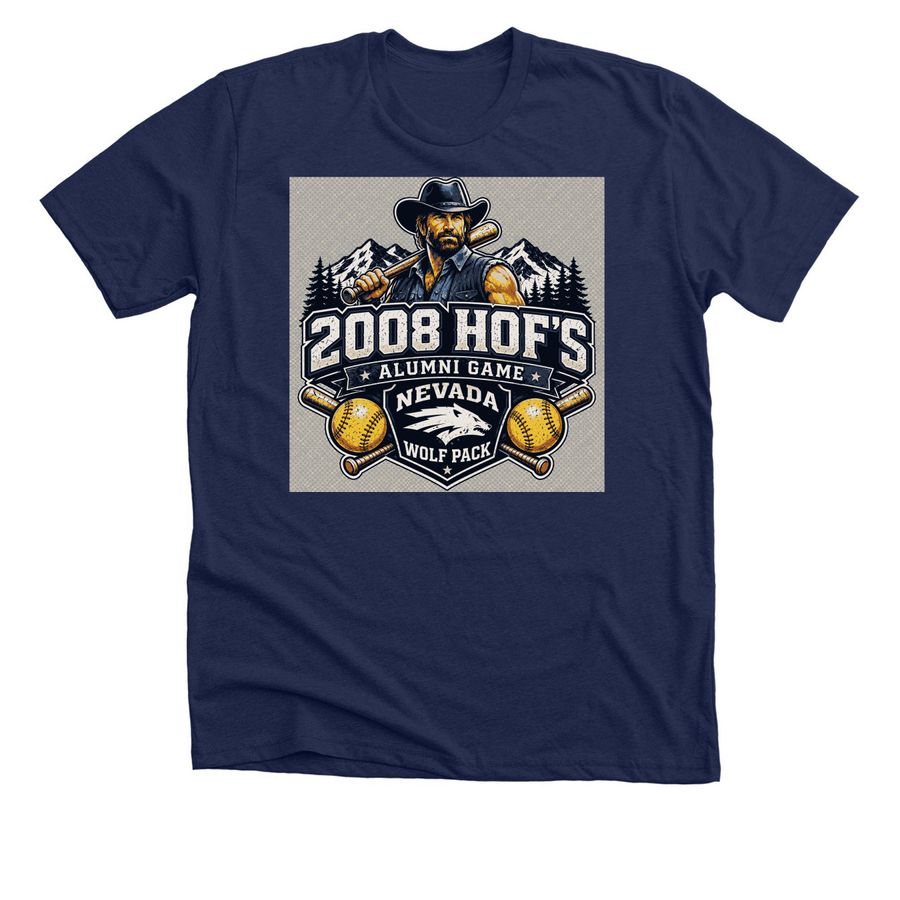 HOF ALUMNI Shirts&nbsp;, a Solid Navy Blend Premium Unisex Tee