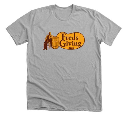 Fredsgiving 2025, a Athletic Heather Premium Unisex Tee